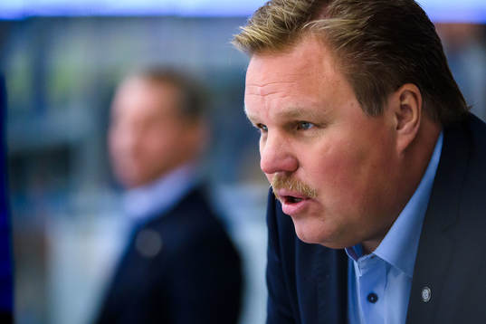 Leksands tränare Leif Carlsson
