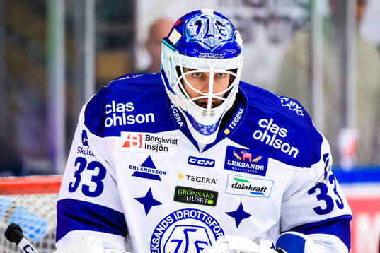 Leksands målvakt Axel Brage