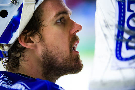 Leksands målvakt Axel Brage