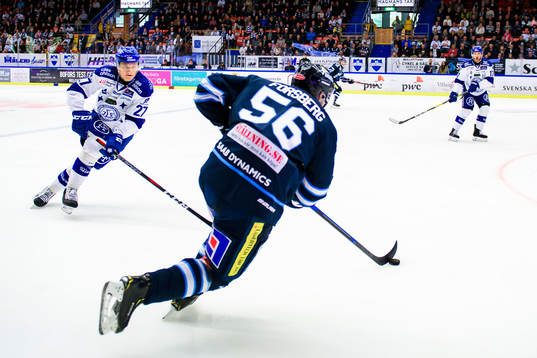 Leksands Anton Karlsson och Karlskogas Fredrik Forsberg