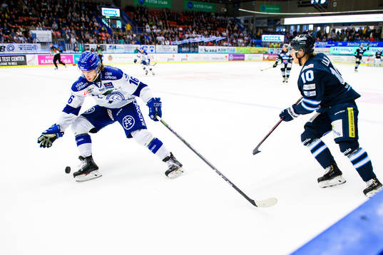 Leksands Daniel Gunnarsson och Karlskogas David Lilja