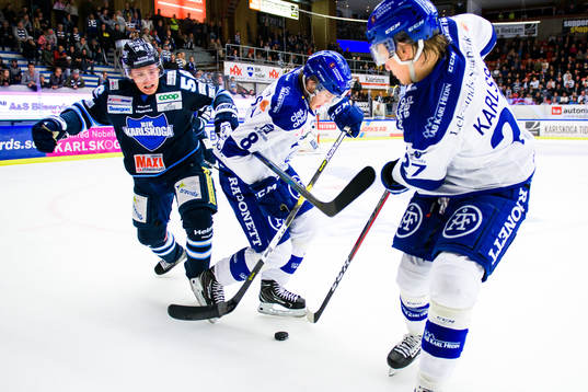 Karlskogas Fredrik Forsberg, Leksands Filip Johansson och