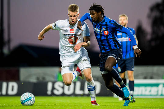 Øyvind Alseth of Ranheim and Moussa Njie of Stabæk