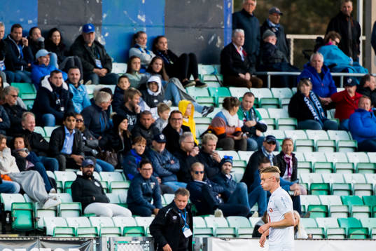 Ivar Furu of Ranheim walks off the pitch