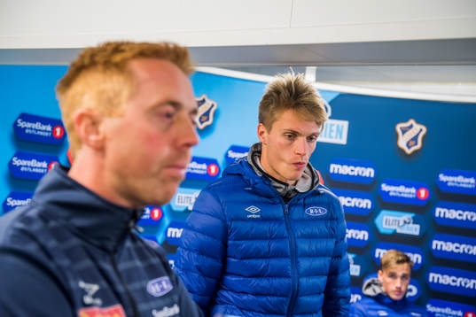 Svein Maalen, head coach of Ranheim, and Ivar Furu of