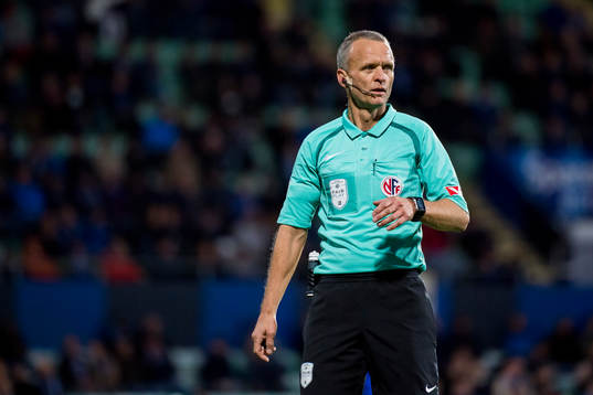 Referee Tommy Skjerven