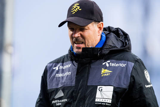 Kjetil Rekdal, head coach of Start