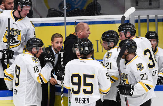 Panterns tränare Viktor Stråhle