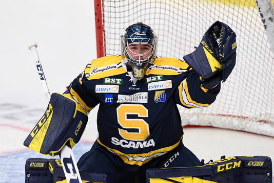 Södertäljes målvakt George Sörensen