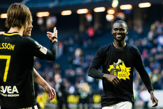 s Enoch Kofi Adu jublar
