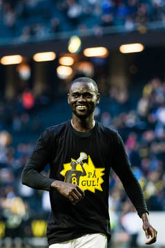 s Enoch Kofi Adu jublar