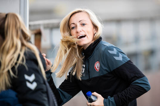 Kristianstads tränare Elisabet Gunnarsdottir