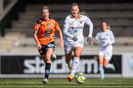 Rosengårds Lisa-Marie Utland och Kristianstads Rebecca