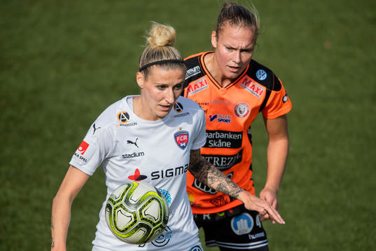 Rosengårds Anja Mittag och Kristianstads Therese Ivarsson