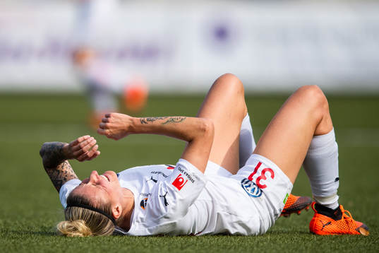 Rosengårds Anja Mittag har ont
