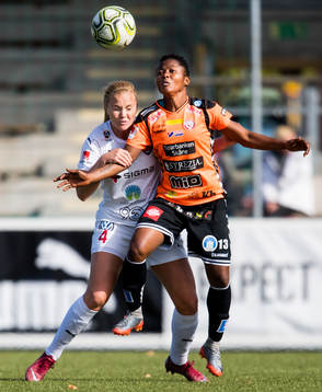 Rosengårds Glodis Perla Viggosdottir och Kristianstads
