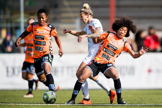 Rosengårds Anja Mittag mot Kristianstads Ogonna Chukwudi