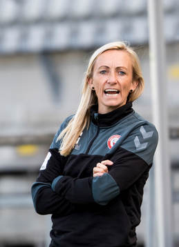 Kristianstads tränare Elisabet Gunnarsdottir