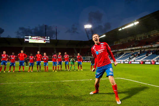 Helsingborgs Andri Runar  Bjarnason som gjorde