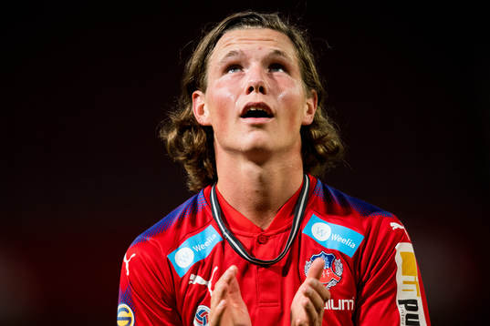 Helsingborgs Max Svensson tackar publiken