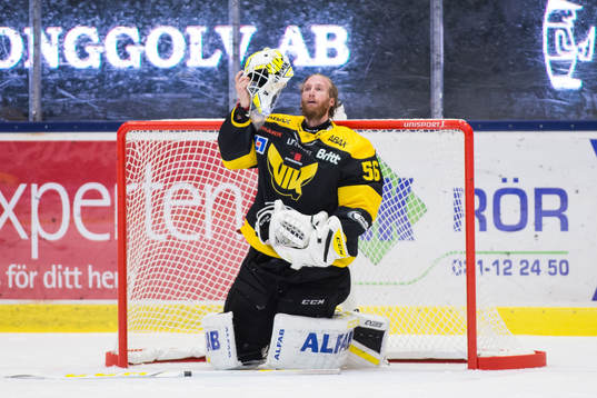 Västerås målvakt Marcus Dahlbom