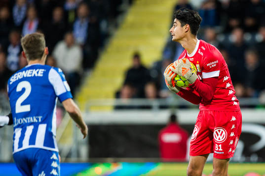 IFK Göteborgs målvakt Tom Amos