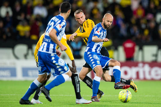 IFK Göteborgs Robin Söder och Häckens Alexander