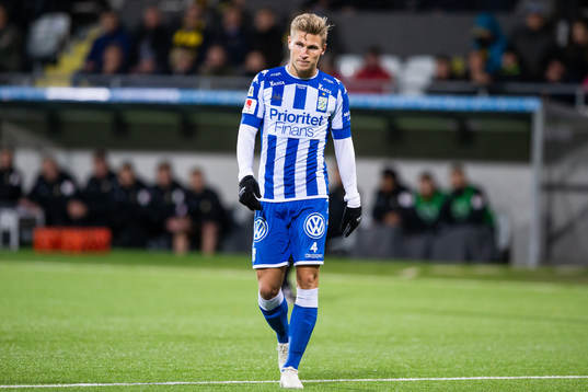 IFK Göteborgs Carl Starfelt deppar