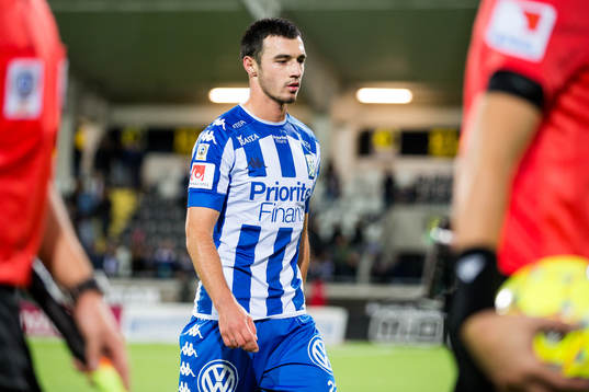 IFK Göteborgs Giorgi Kharaishvili deppar
