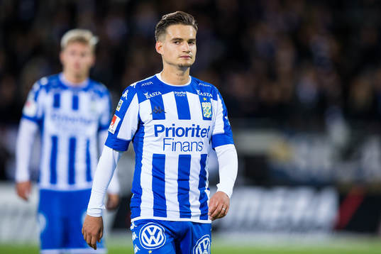 IFK Göteborgs Amin Affane deppar