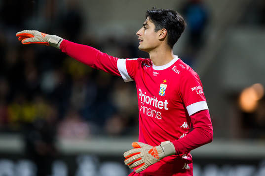 IFK Göteborgs målvakt Tom Amos