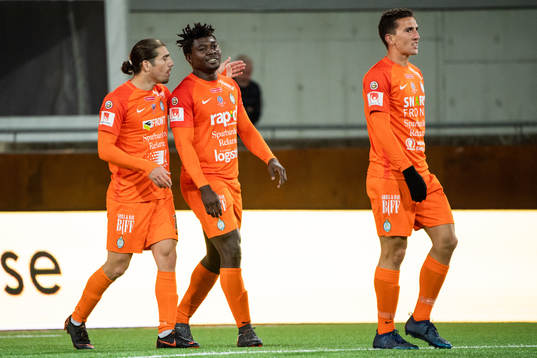 AFC Eskilstunas Christian Miljevic, Onyedikachkwu Samuel