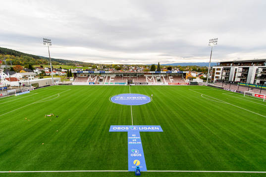 General view of Isachsen stadion