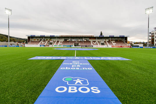 General view of Isachsen stadion