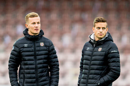 Ståle Steen Sæthre and Jonas Grønner of Aalesund