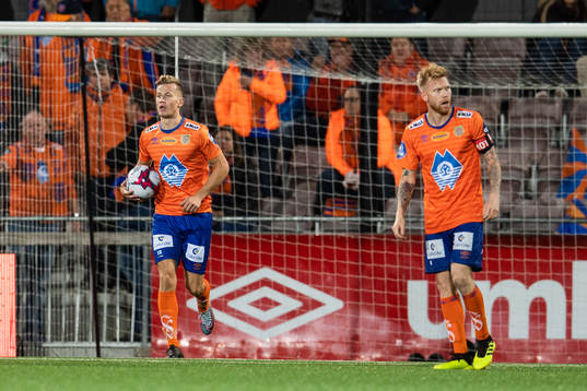 Ståle Steen Sæthre of Aalesund looks dejected
