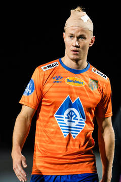 Ståle Steen Sæthre of Aalesund looks dejected