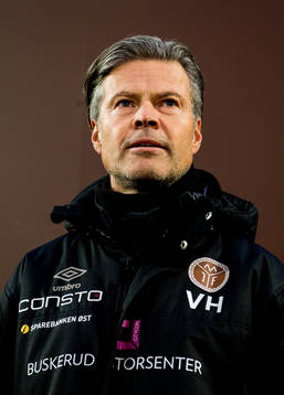 Vegard Hansen, head coach of Mjøndalen