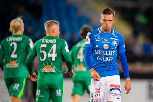 Trelleborgs Felix Hörberg deppar