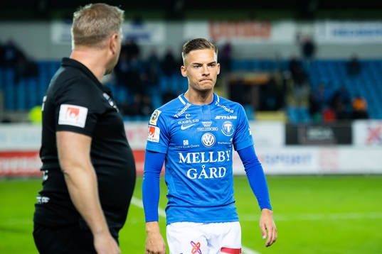 Trelleborgs Felix Hörberg deppar