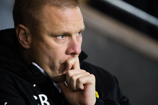 Hammarbys tränare Stefan Billborn