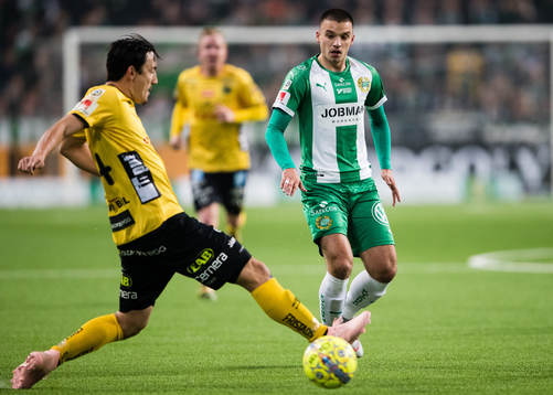 Elfsborgs Stefan Ishizaki och Hammarbys Vladimir Rodic