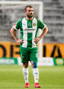 Hammarbys Mads Fenger Nielsen deppar