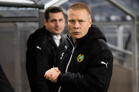 Hammarbys tränare Stefan Billborn