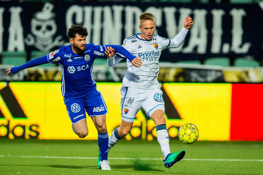 Sundsvalls Jonathan Tamimi Syberg och Djurgårdens Jonathan
