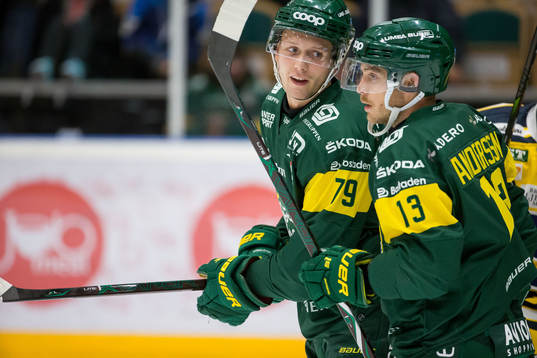 Björklövens Emil Lundberg och Fredric Andersson