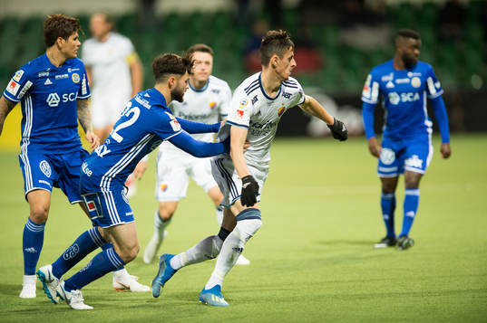 Sundsvalls Jonathan Tamimi Syberg och Djurgårdens Haris