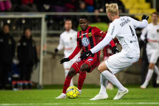 Östersunds Frank Ahrin och Brommapojkarnas Ludvig Öhman