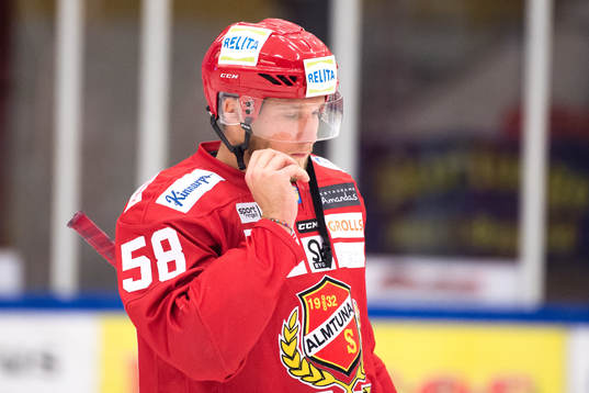 Almtunas Fredrik Forsberg deppar