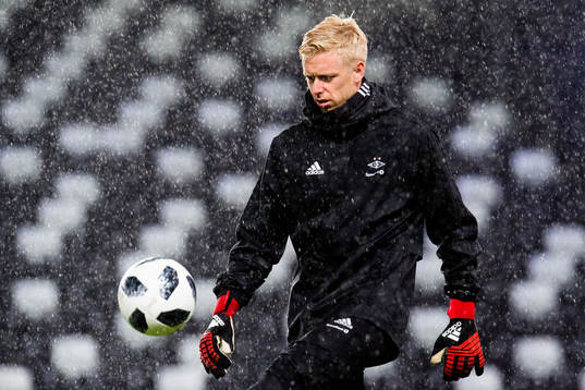 Goalkeeper Arild Østbø of Rosenborg